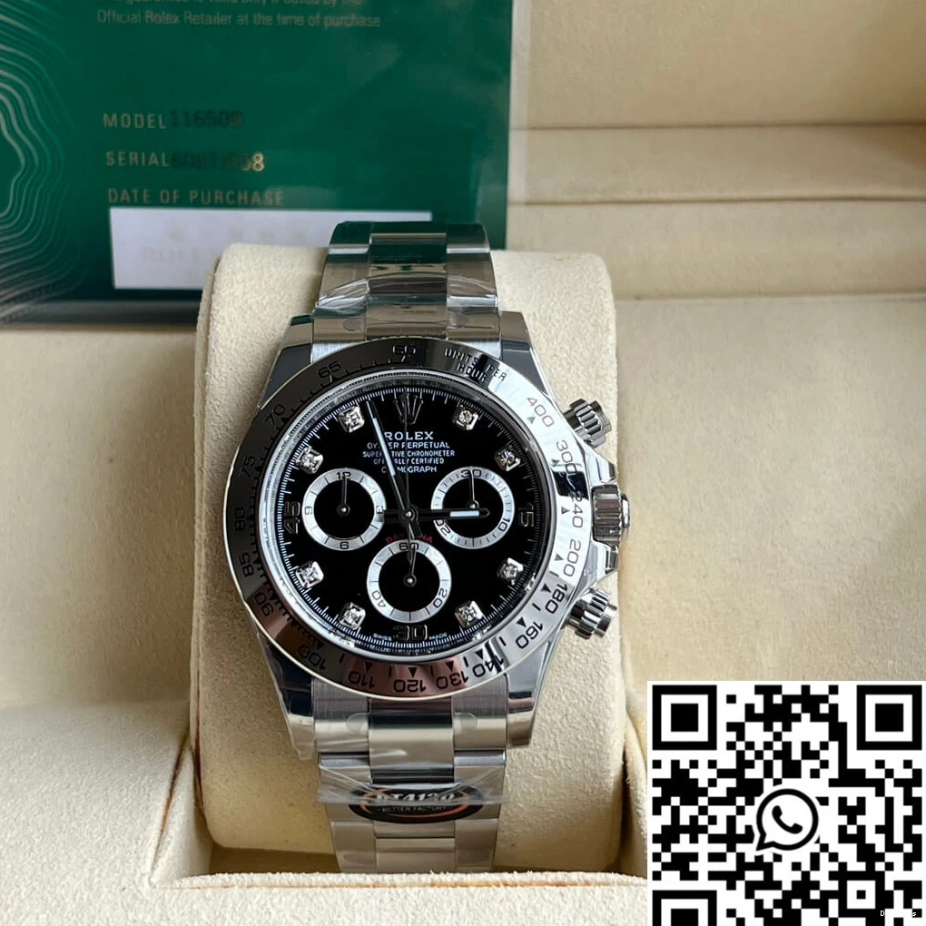 BT Black Rolex Factory Dial Daytona M116509-0055 0117